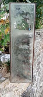 Glasbier in de bistro of brasserie met lambiekbrouwer, Ophalen, Gebruikt, Reclamebord, Plaat of Schild, Overige merken