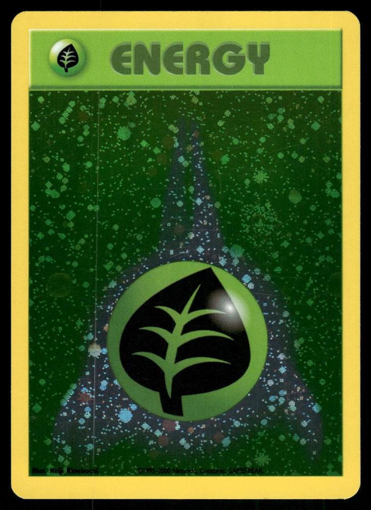 Grass Energy [WOTC League] Pokemon Promo, Hobby en Vrije tijd, Verzamelkaartspellen | Pokémon, Gebruikt, Verzenden