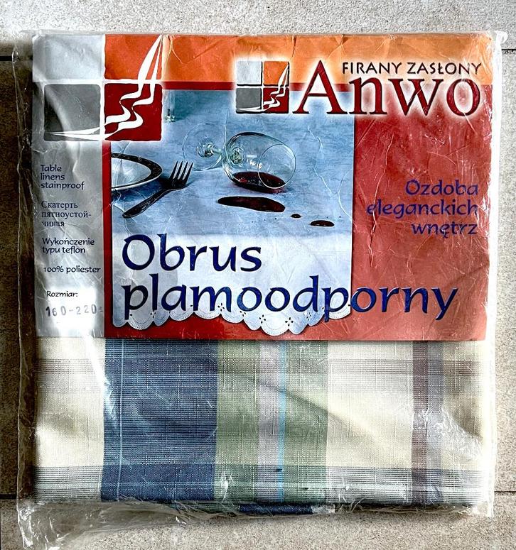 NAPPE  Antitaches // 1,60m x 2,20m // NEUVE, Maison & Meubles, Nappes, Neuf, Rectangle, Intérieur, Extérieur, Enlèvement ou Envoi