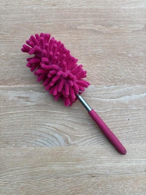 Uitschuifbare Microfiber stofdoek-Borstel - Nieuw!, Maison & Meubles, Produits de nettoyage, Brosse ou Balai, Enlèvement ou Envoi