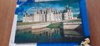 Kasteel van Chambord 1000 stukjes, Hobby en Vrije tijd, Ophalen of Verzenden, 500 t/m 1500 stukjes, Gebruikt, Legpuzzel