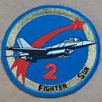 2 SQN Fighter Florennes, Ophalen of Verzenden, Luchtmacht, Embleem of Badge