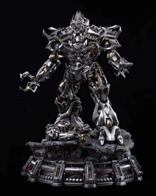 Cosmic brothers transformers megatron regular statue, Verzamelen, Transformers, Zo goed als nieuw, Ophalen of Verzenden