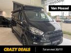 Ford Nugget Camper 340L Trail|Camera|GPS|Trekhaak, Auto's, Voorwielaandrijving, 4 cilinders, Zwart, Leder