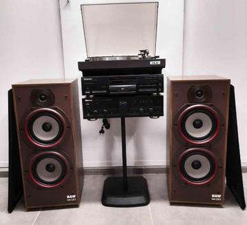 Pioneer, AKAI en B&W apart te koop/beluisteren beschikbaar voor biedingen