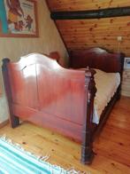 antiek bed, 120 cm, Queen size, Utilisé, Enlèvement ou Envoi