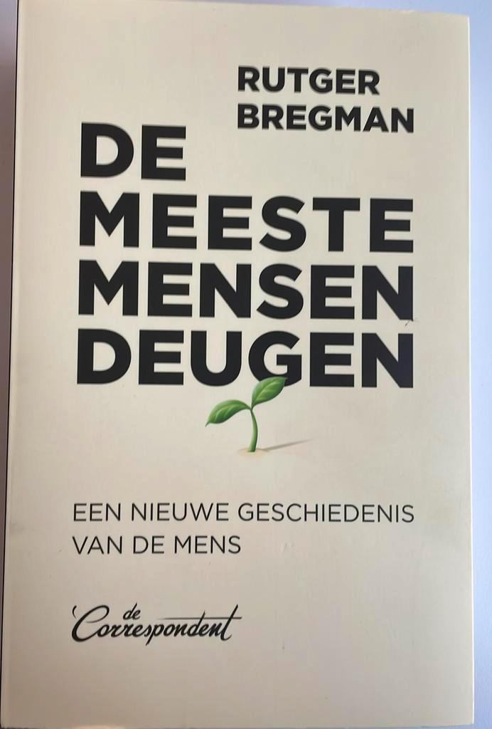 Rutger Bregman - De meeste mensen deugen, Boeken, Overige Boeken, Ophalen