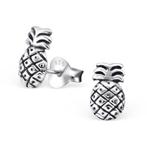 Boucles d'oreilles enfants en argent sterling 925 ananas, Enlèvement ou Envoi, Neuf, Argent, Boucles d'oreilles