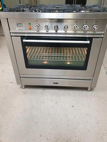 Mooie bortti fornuis staat 5peit 90cm kan brenge als prima, Enlèvement ou Envoi, Comme neuf
