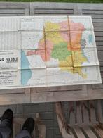Oude landkaart Congo, Gelezen, Overige gebieden, Ophalen of Verzenden, Landkaart