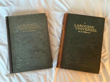 Larousse Universel 1922 en deux volumes, Antiquités & Art, Enlèvement
