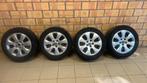 Opel insignia alu velgen Michelin winterbanden 225/55/17, Auto-onderdelen, Banden en Velgen, Ophalen, Gebruikt, Velg(en), 17 inch