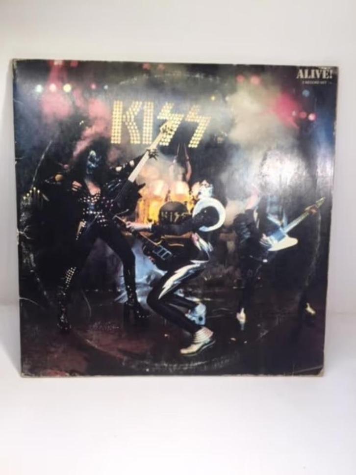 LP - Kiss - Alive ( 2 x LP Gatefold Vinyl ), Cd's en Dvd's, Vinyl | Rock, Zo goed als nieuw, Overige genres, 12 inch, Ophalen of Verzenden