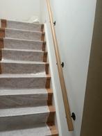 Houten eiken ronde trapleuning, Enlèvement, Comme neuf