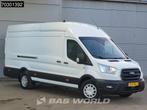 Ford Transit 165pk Automaat L4H3 Airco Cruise Camera Parkeer, Auto's, Automaat, Stof, 4 cilinders, Wit