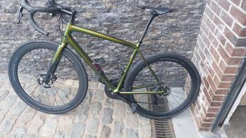 S-Works Aethos (taille 56) Snake Eye Green, Autres marques, Comme neuf, Enlèvement, 53 à 57 cm