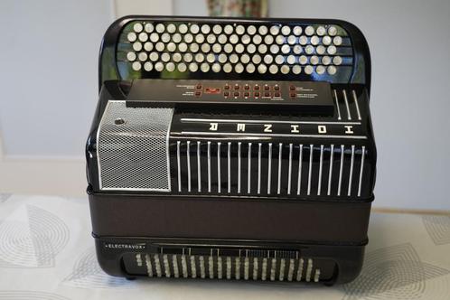 Hohner Electravox met midi, Muziek en Instrumenten, Accordeons, Gebruikt, Knopaccordeon, Hohner, Ophalen