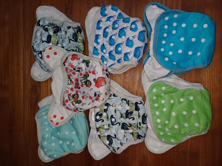 Couches lavables B'bies 100% bambou, Kinderen en Baby's, Babykleding | Overige, Gebruikt, Ophalen of Verzenden