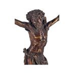 Christ en Bronze du 18 - 19ème Siècle sur Socle, Enlèvement ou Envoi