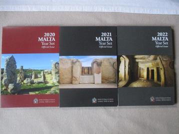 Set Malta 2020, 2021 en 2022 beschikbaar voor biedingen