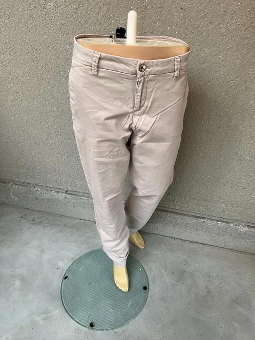 street one 40 broek, Kleding | Dames, Broeken en Pantalons, Gedragen, Maat 38/40 (M), Beige, Lang, Ophalen of Verzenden