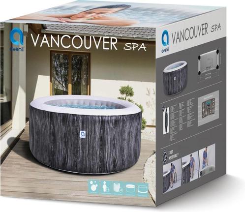 Opblaasbare Spa, Tuin en Terras, Bubbelbaden en Hottubs, Gebruikt, Opblaasbaar, Afdekzeil, Filter, Pomp, Ophalen