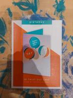 carte d'anniversaire 3D, Ophalen of Verzenden, Ongelopen