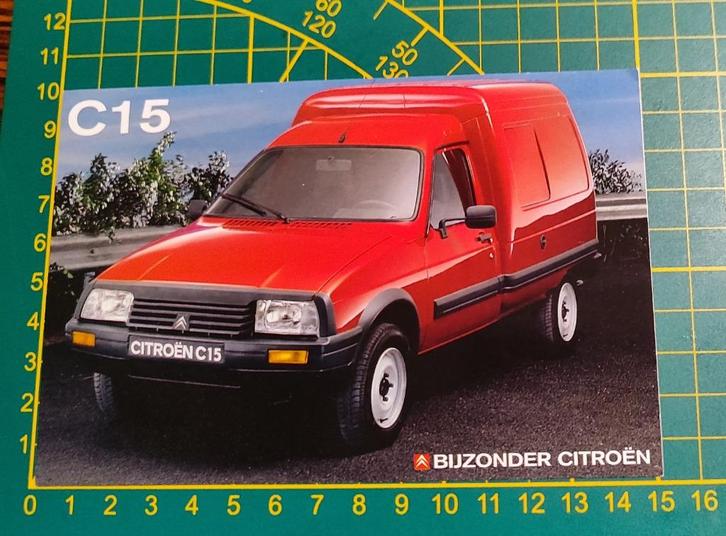 Sticker Citroën C15 bestelwagen jaren '90, Collections, Autocollants, Enlèvement ou Envoi