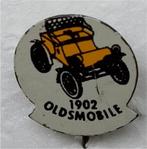 SP0334 Speldje 1902 Oldsmobile geel, Utilisé, Enlèvement ou Envoi