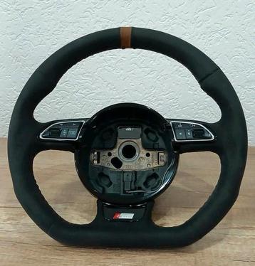 Audi stuurwiel afgevlakt Alcantara, RS/SLINE  beschikbaar voor biedingen