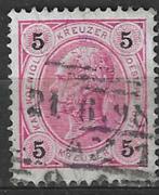 Oostenrijk 1890/1896 - Yvert 49 - Keizer Frans-Jozef (ST), Timbres & Monnaies, Timbres | Europe | Autriche, Affranchi, Envoi