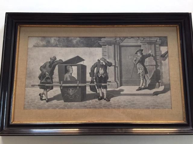 Tekening van Théophile Lybaert - Gentse kunstschilder, Antiquités & Art, Art | Eaux-fortes & Gravures, Enlèvement