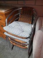 Tuinstoelen stapelbaar, Tuin en Terras, Ophalen, Zo goed als nieuw, Aluminium, Stapelbaar