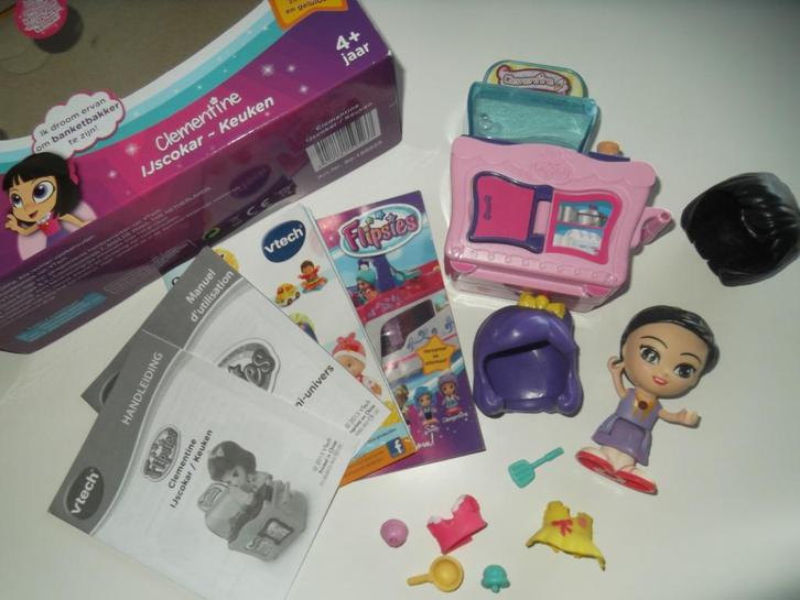 Flipsies - Clementines ijscokar en keuken, Enfants & Bébés, Jouets | Vtech, 4 à 6 ans, Enlèvement ou Envoi