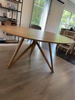 Ronde gezellige eettafel Ragno - 6 personen - Ø150 x 77cm, Ophalen, Zo goed als nieuw, Rond