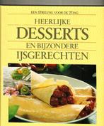 Heerlijke desserts en bijzondere ijsgerechten van dishoeck, Comme neuf, Enlèvement ou Envoi