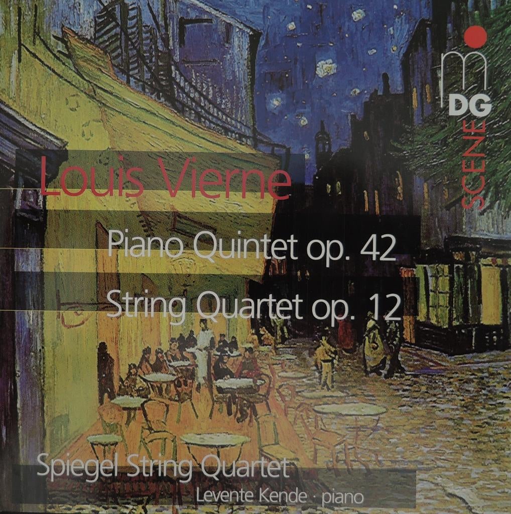 Vierne / Kamermuziek - Spiegel String Quartet / Kende - 2008, Enlèvement ou Envoi, Comme neuf, Musique de chambre