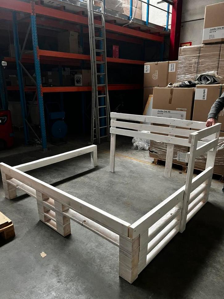 Gratis Houten paletten (bed), Doe-het-zelf en Bouw, Hout en Planken, Ophalen