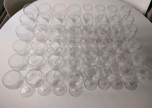 48-delig Kristallen glasservies, Antiek en Kunst, Antiek | Glaswerk en Kristal, Ophalen