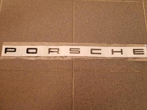Porsche koffer logo > glans zwart, Auto-onderdelen, Carrosserie, Achterklep, Porsche, Achter, Nieuw, Ophalen of Verzenden