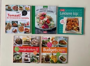 5 kookboeken Libelle, in nieuwe staat beschikbaar voor biedingen