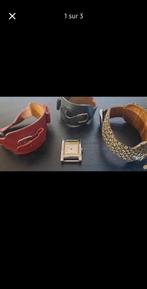 Guess horloge met verwisselbare band, Handtassen en Accessoires, Ringen, Zo goed als nieuw, Rood