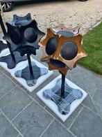 Luidsprekers futuristische vormgeving, Enlèvement, Neuf, 60 à 120 watts, Haut-parleurs Frontaux, Arrière ou Stéréo