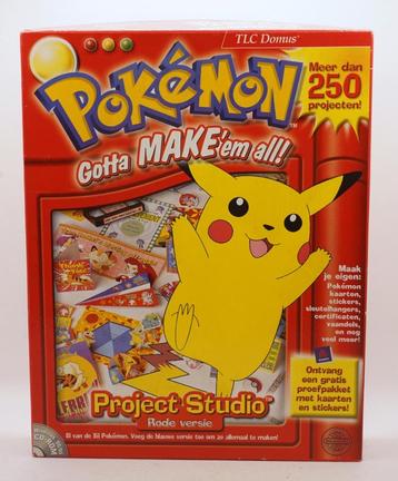 Pokémon Studio Rood big box PC beschikbaar voor biedingen