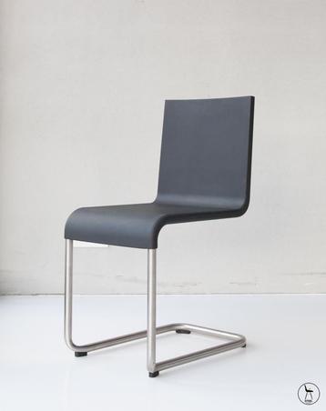 Vitra Maarten van severen zwarte slede stoelen  beschikbaar voor biedingen
