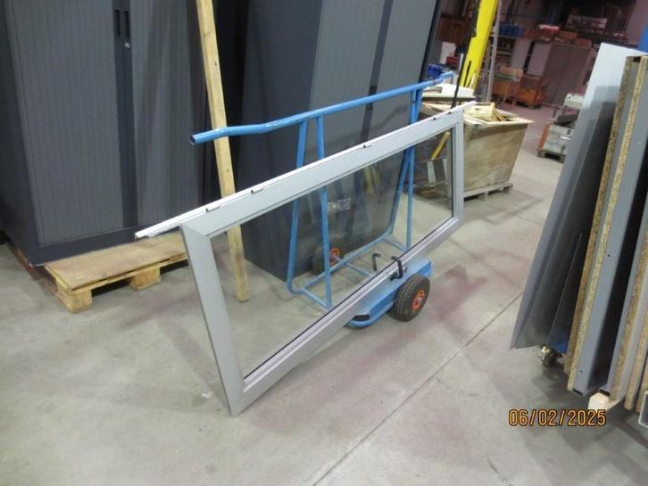 STALEN DEUREN en GLAZEN ALUMINIUM DEUR, Doe-het-zelf en Bouw, Glas en Ramen, Gebruikt, Overige typen, 160 cm of meer, 80 tot 120 cm