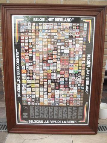 Poster België Bierland beschikbaar voor biedingen