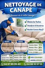 Nettoyage de canape, Enlèvement ou Envoi