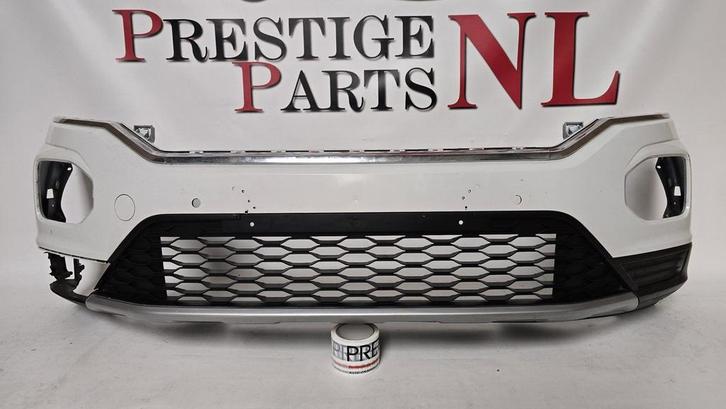 Voorbumper Volkswagen T-Roc 2GA LC9A VW TROC 2GA807221J PDC, Auto-onderdelen, Carrosserie, Bumper, Volkswagen, Voor, Gebruikt