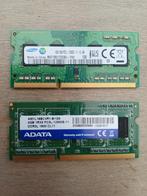 RAM geheugen laptop 2 x 4 GB DDR3-1600, 8 GB, DDR3, Ophalen of Verzenden, Zo goed als nieuw